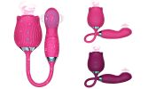 New Rose Series 4 Gen 3 in 1 Sucking stimulating G Spot Dildo Vibrator